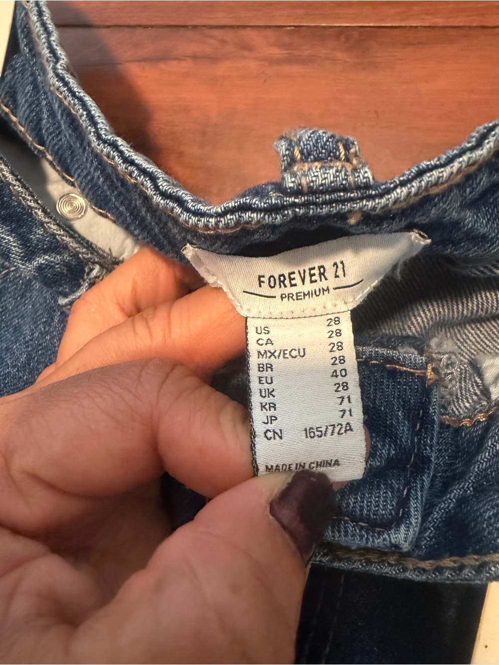 Baggy Forever 21 Blue Jeans - Picture 10 of 11